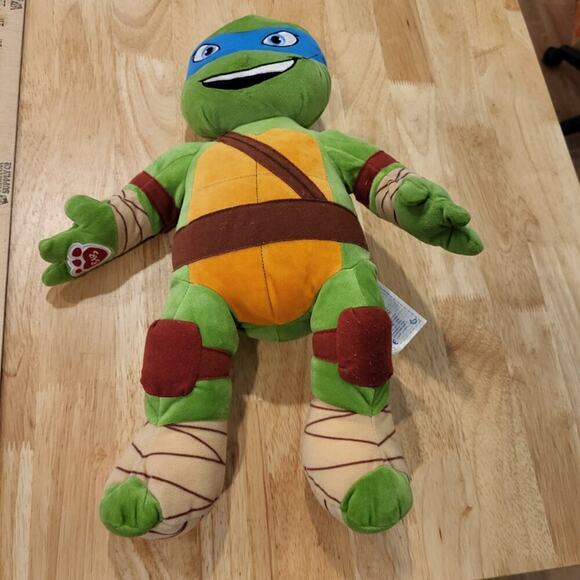 Build a Bear Workshop Leonardo Teenage Mutant Ninja Turtles Plush - Picture 1 of 6